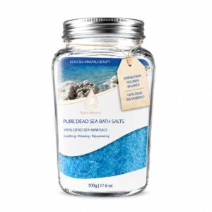 Pure Dead Sea Bath Salts Stress Relief Midnight Musk