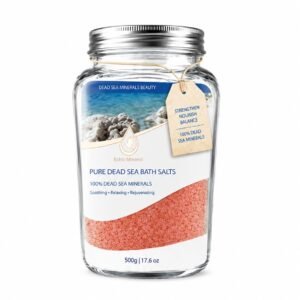Pure Dead Sea Bath Salts Revitalizing Pomegranate Sensation